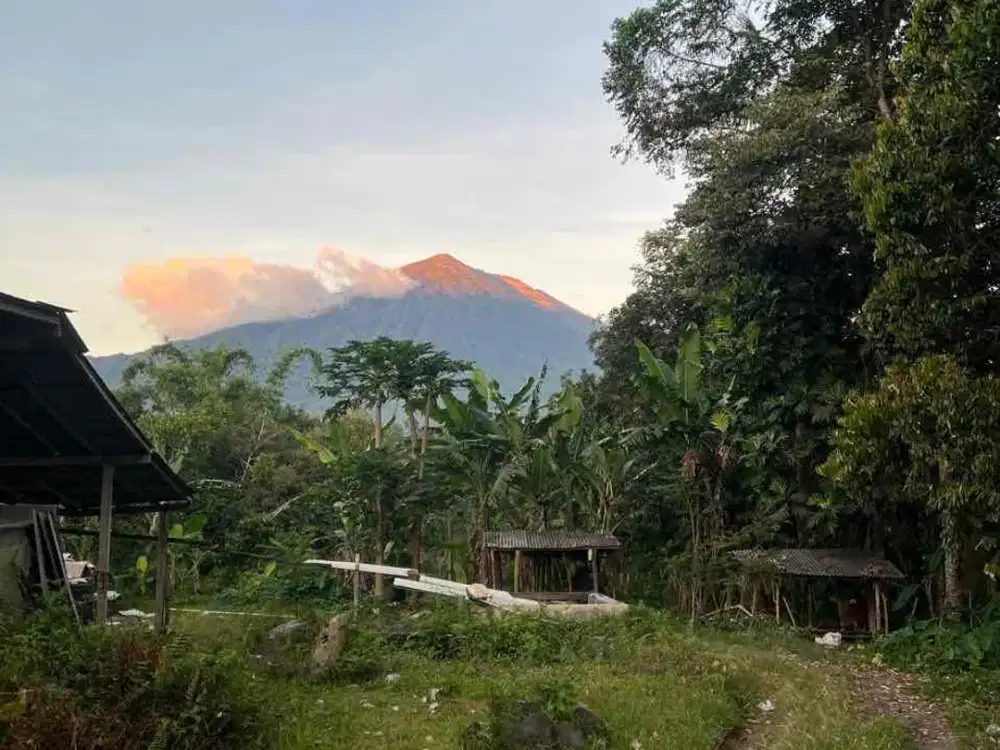 Tanah View Gunung Agung Dengan Akses Pinggir Jalan Raya Besakih