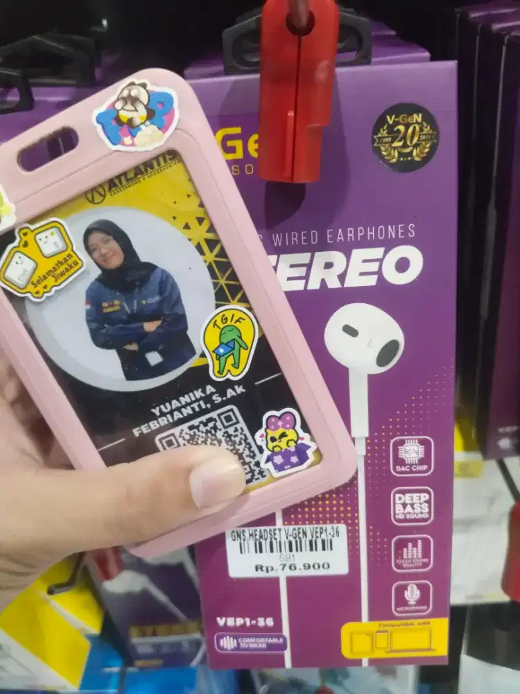 HEADSET V-GEN VEP1-36