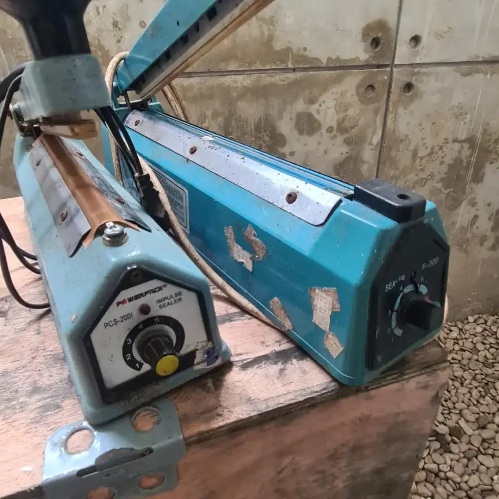 Sealer plastik 20 cm merk Powerpack bodi besi normal & sealer 30 cm