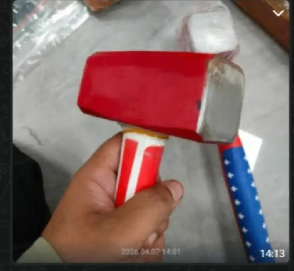 Palu bodem 4Lb ( gagang Karet)