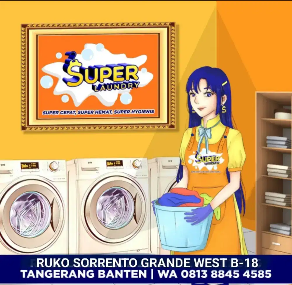 DIBUTUHKAN KARYAWAN LAUNDRY PRIA ATAU WANITA