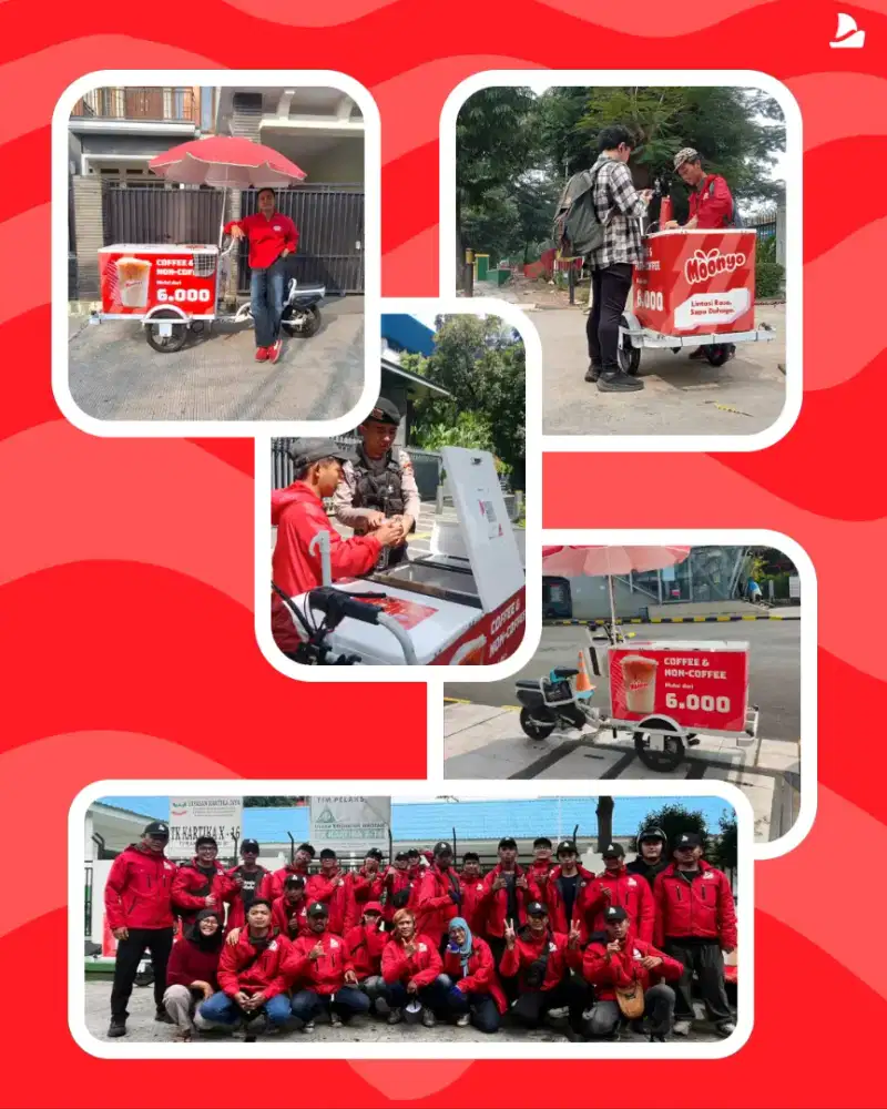 Lowongan kerja mobile barista ( MOONYO )