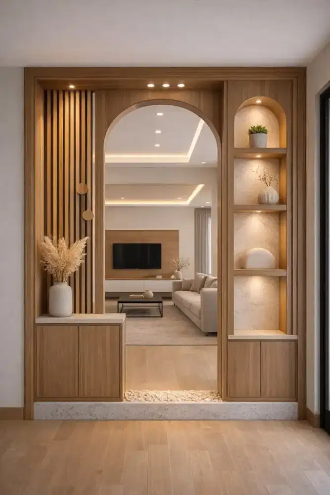 Partisi mihram / mushola