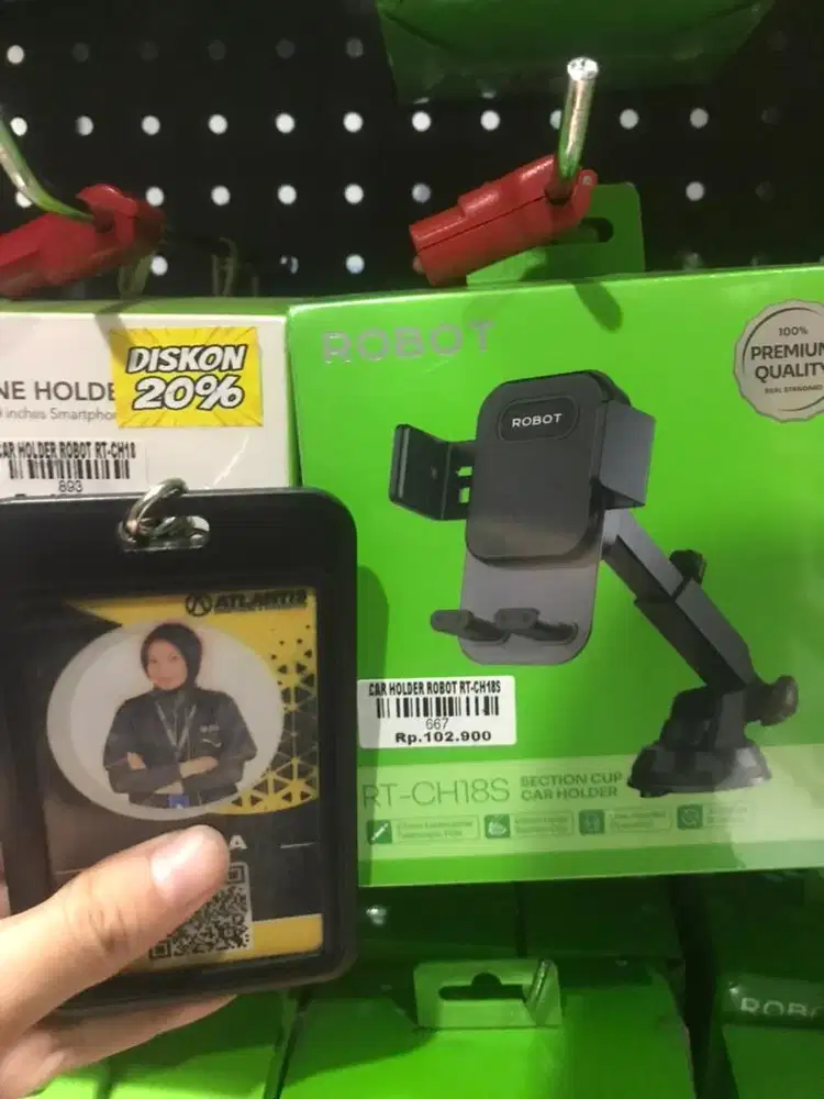 CAR HOLDER ROBOT RT-CH18S | ATLANTIS DAHSYAT