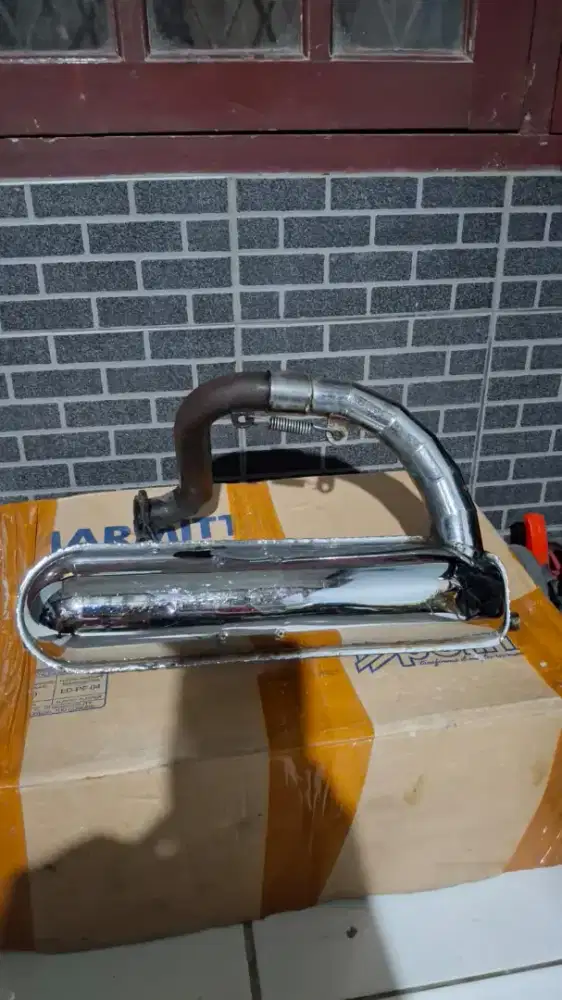 Knalpot vespa pts smallframe