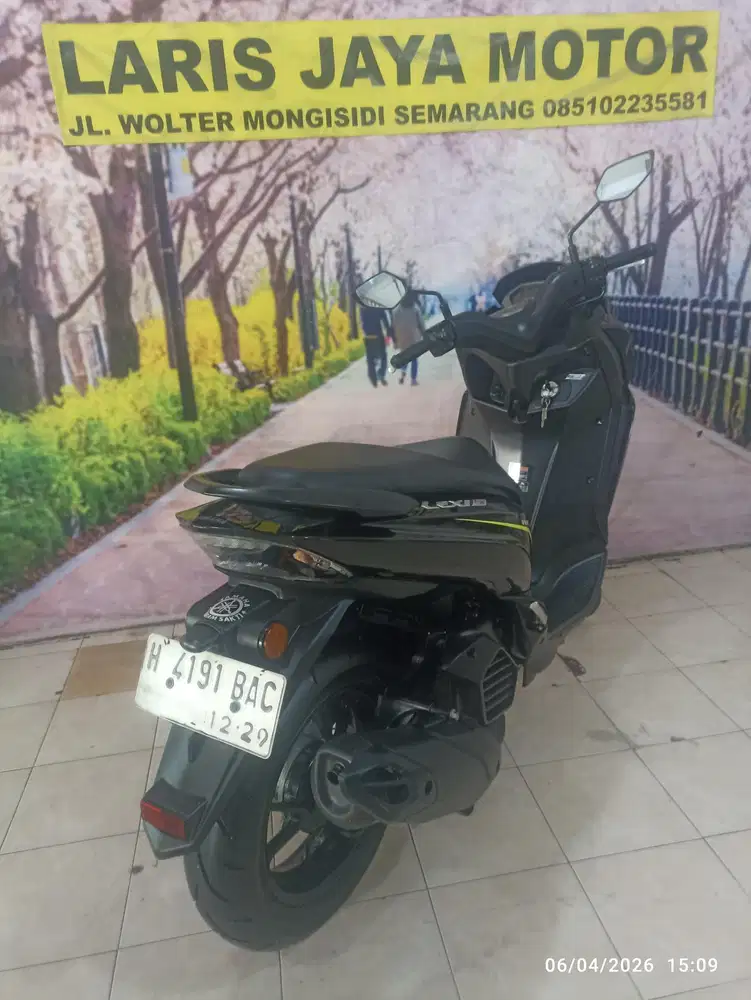 New Lexi 155,cc km.6, rb 95%baru