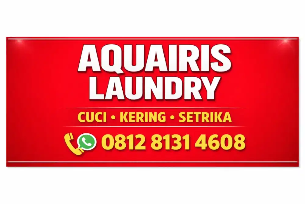Cuci gosok laundry