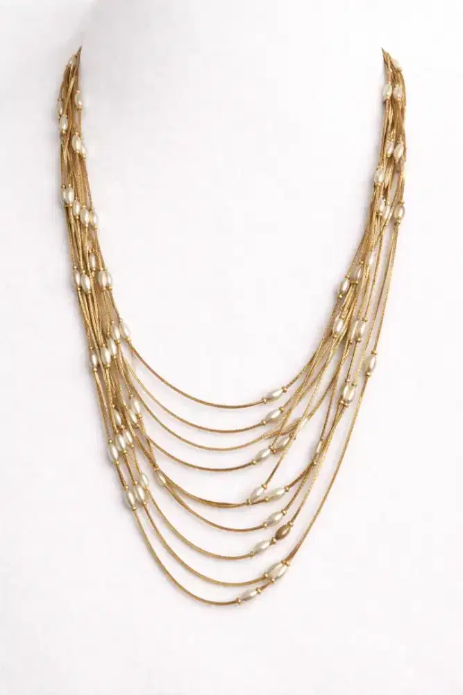 Kalung Vintage Gold Plated 18K (HJ 18GP)