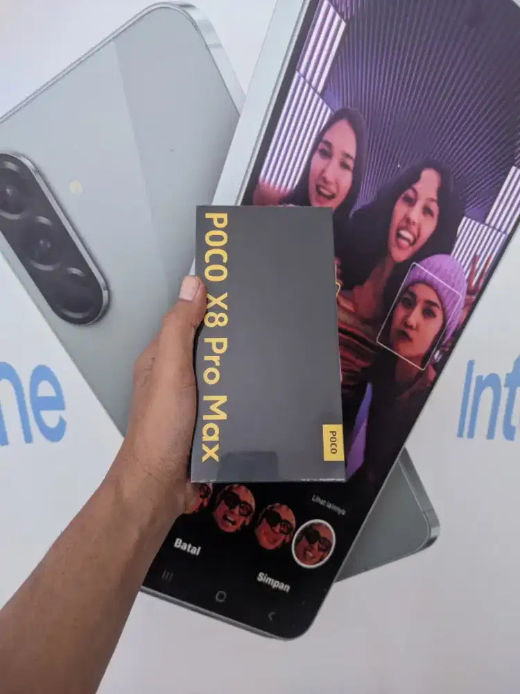 Fast respon WA Poco X8 Pro Max 12/256 5G Garansi resmi 15bln