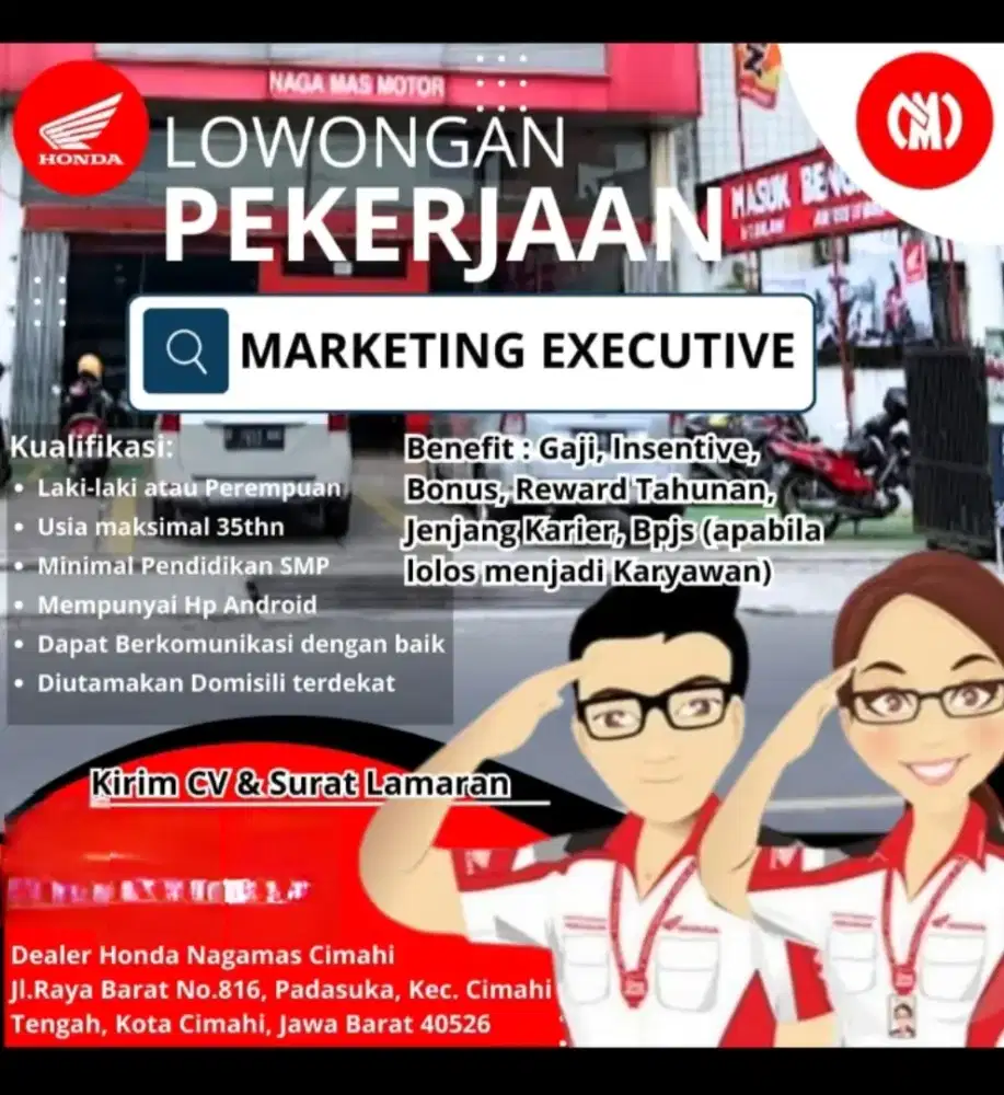 Marketing Berpengalaman