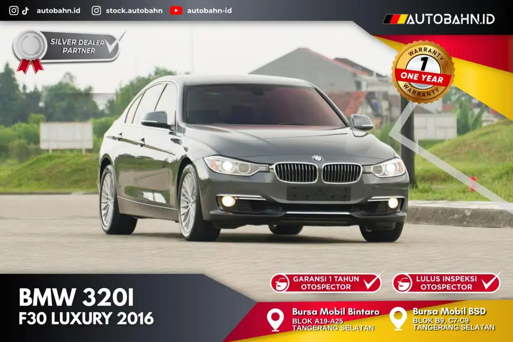 PAJAK PANJANG! BMW 320i Sport 2016 (F30)