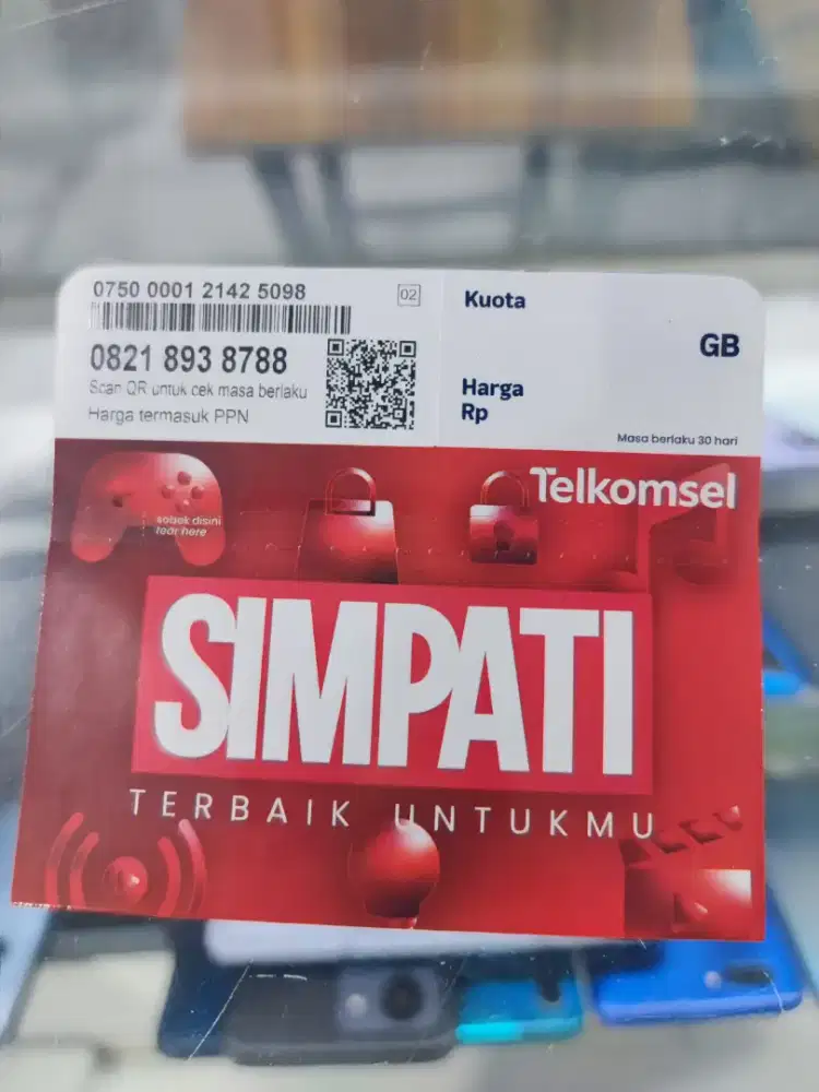 Perdana cantik 11 angka 8788 bonus Kouta 3gb