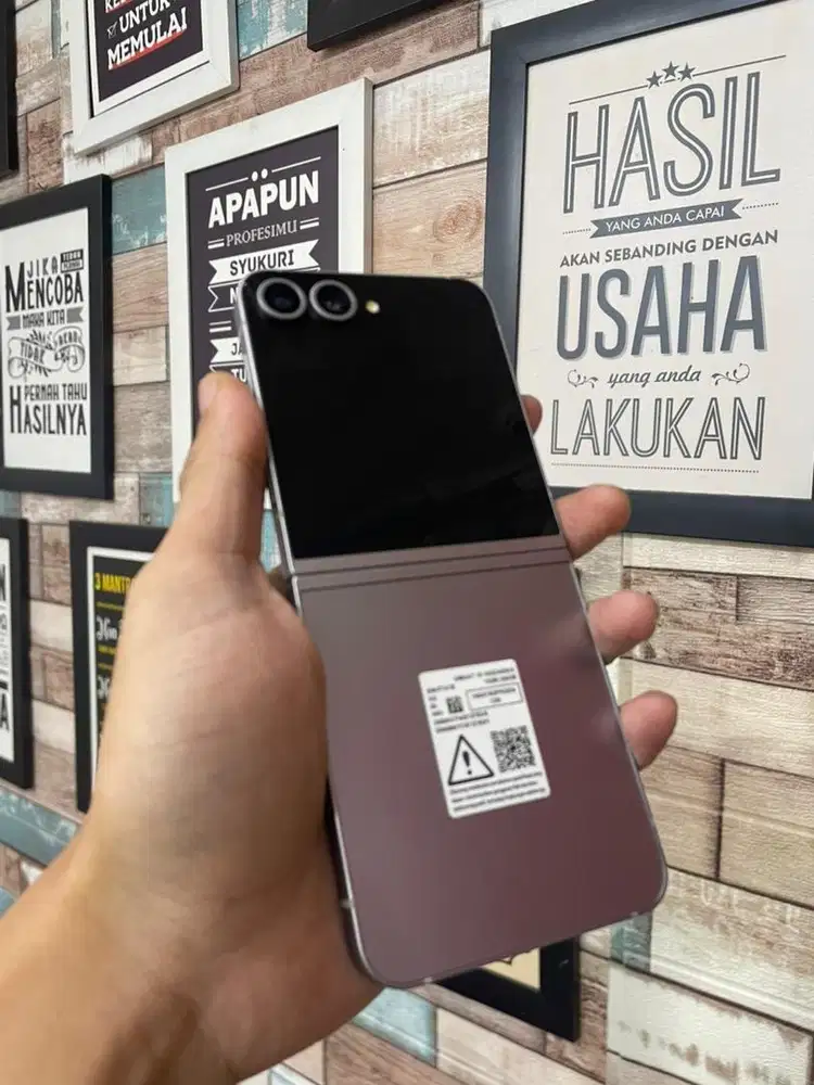 samsung flip 7 12/256 black resmi sein