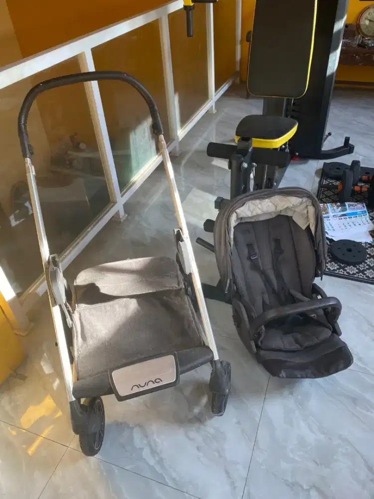 Preloved Pribadi Stroller + bs untuk carseat brand Nuna Original