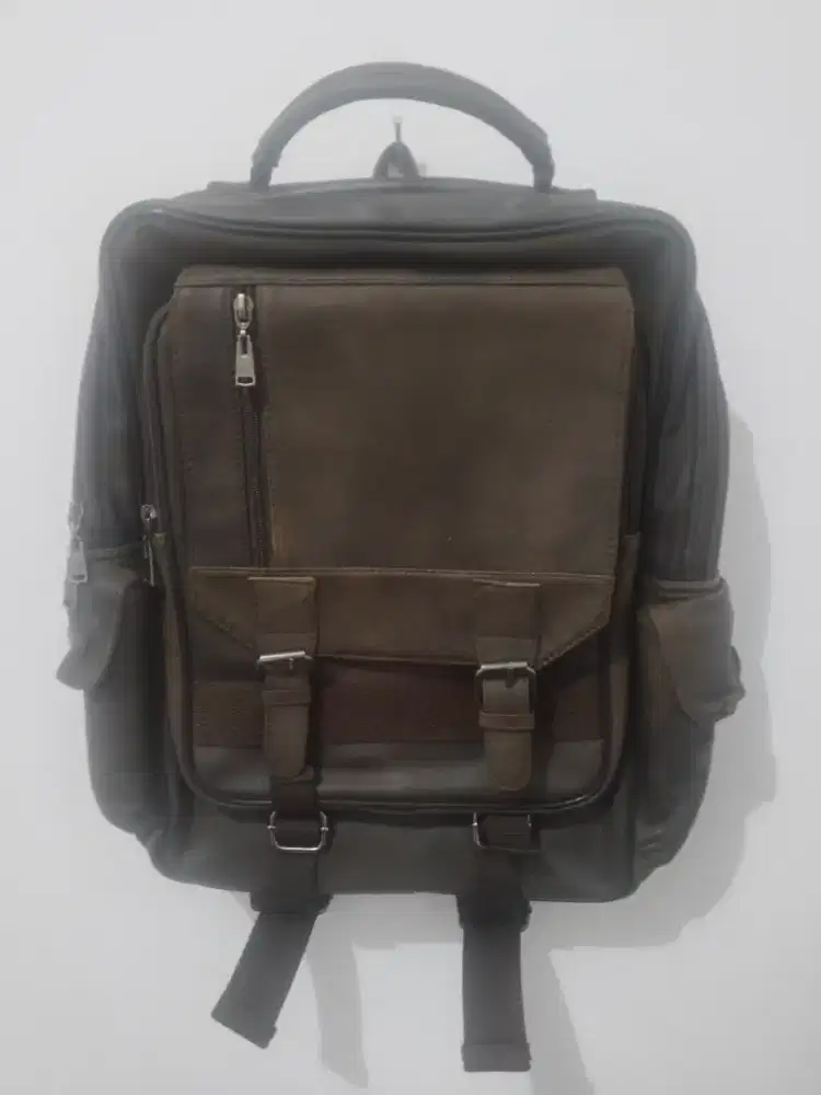 Tas Ransel Laptop Genuine Leather