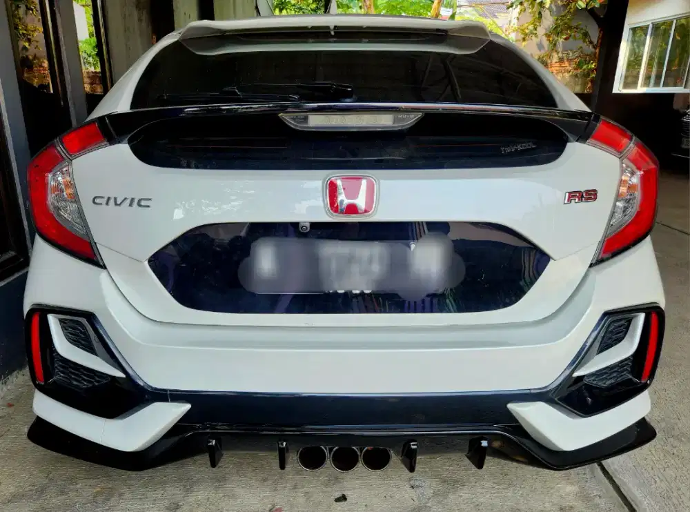 Knalpot Civic Turbo Hatchback RS Model Type R