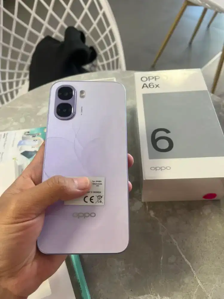 OPPO A6x ram 8/128 gratis memory 128 gb