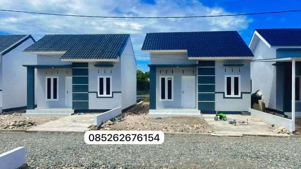 Rmh minimalis subsidi siap huni type 36/130.M.dp 56 jt lamlumpu pkbada