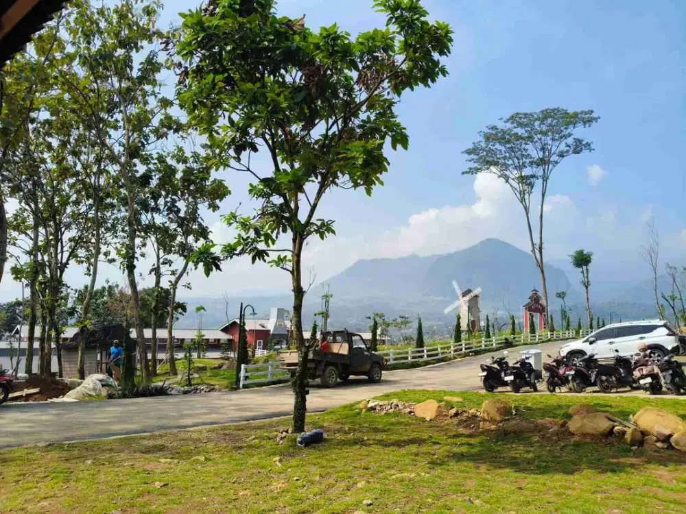 Tanah dijual cocok untuk rumah villa atau investasi dekat Jabodetabek akses tol Nagrak Cibubur kota wisata