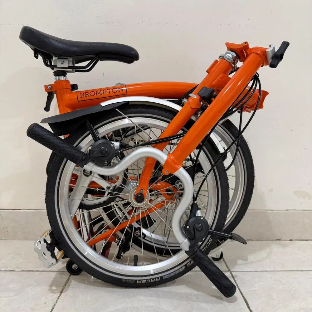 BROMPTON M6L SIGNAL ORANGE 2020 - LIKE NEW