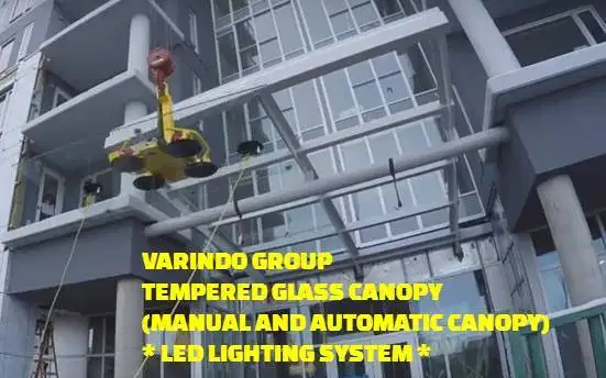 Pasang Canopy Kaca Otomatis