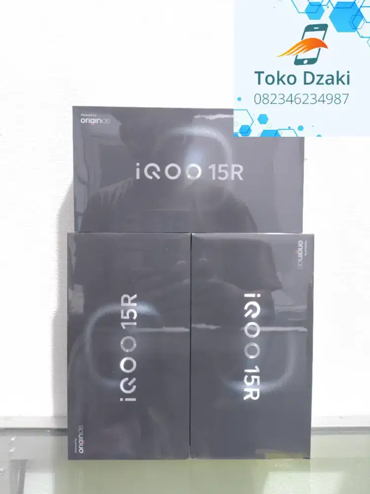 IQOO 15R 5G 12/256 Garansi Resmi Baru Dan Segel