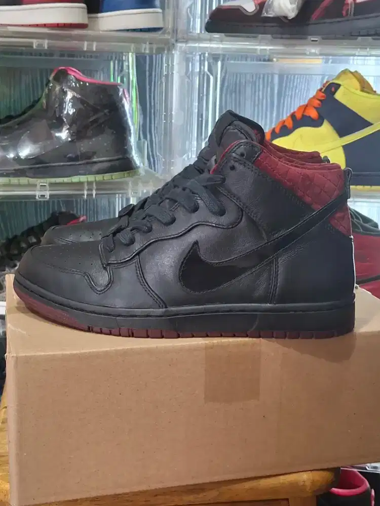 DUNK HIGH CMFT PRM QS COFFIN 2014 SIZE 41 ORIGINAL AUTHENTIC BNWB