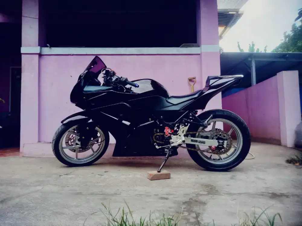 Ninja karbu siap pakai tt boleh mesin siap gas cat baru asesoris  dll