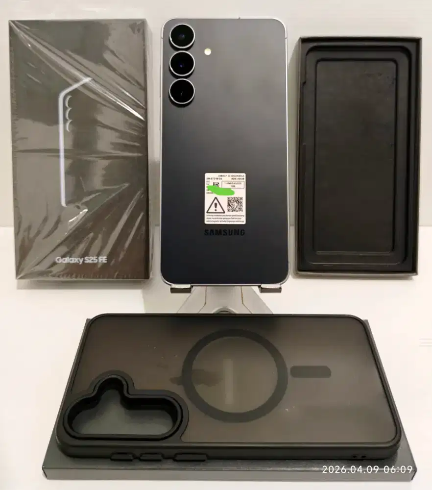 Samsung S25FE 5G 8/256 Gb Likenew 99% Garansi 31Des26 fullset bs TT/BT