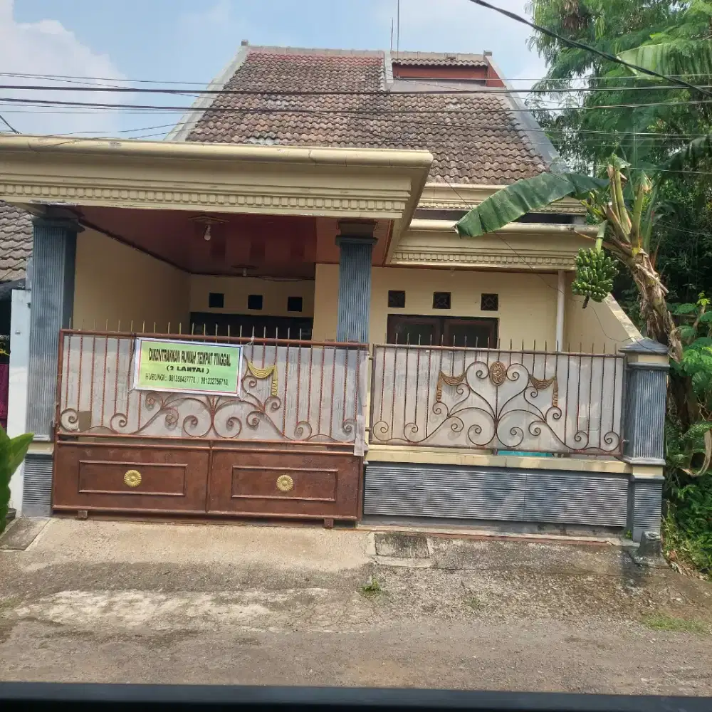 Disewakan Rumah Tempat Tinggal 2 lantai