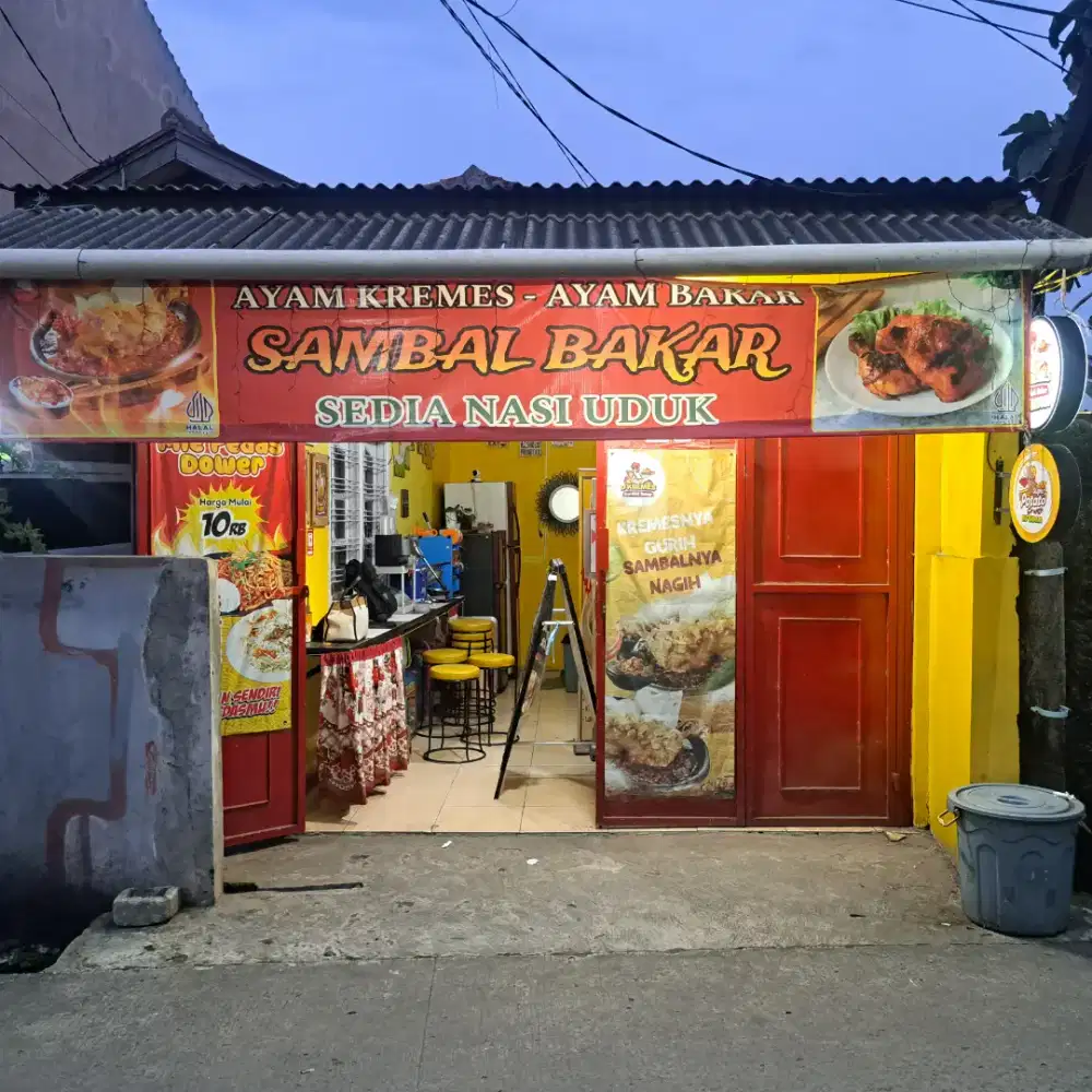 Take over usaha ayam (FULL set) gratis tenda bazar