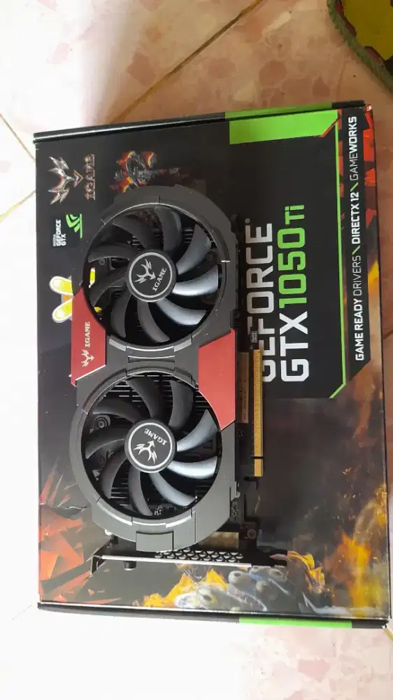 VGA Colorfull iGame GTX 1050ti 4gb GDDR5