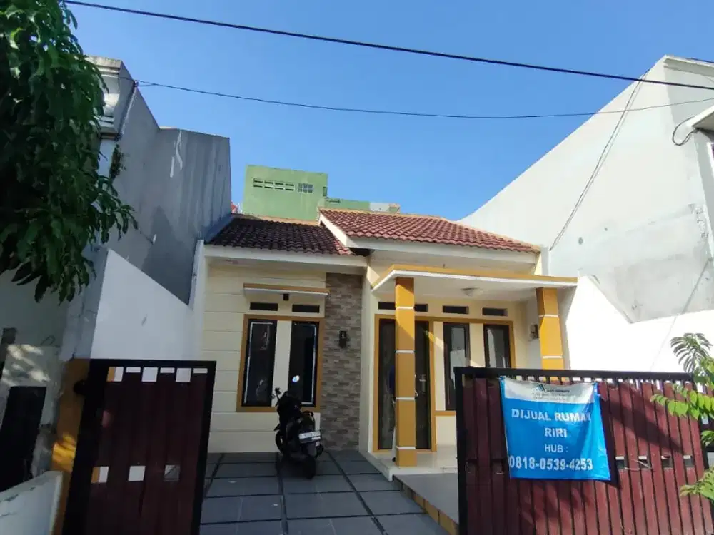 DI JUAL RUMAH MURAH LUAS TANAH 72 DI BEKASI TIMUR REGENCY MUSTIKAJAYA