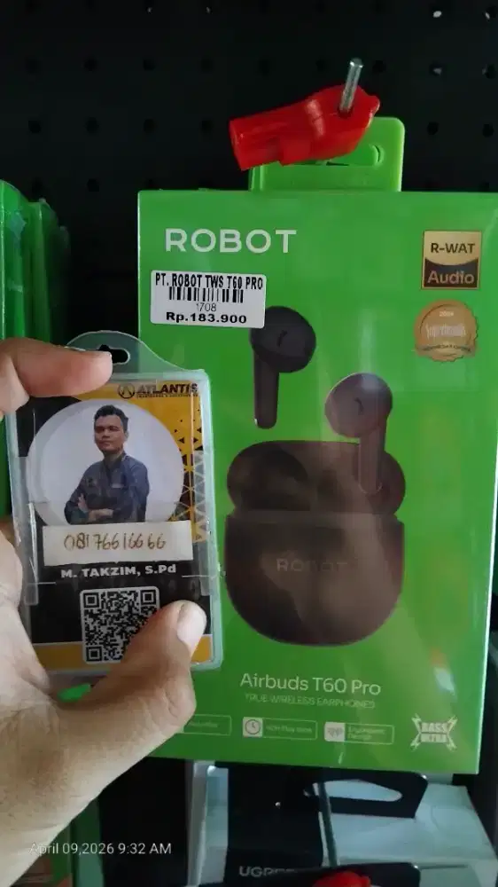 PT. ROBOT TWS T60 PRO ATLANTIS DAHSYAT