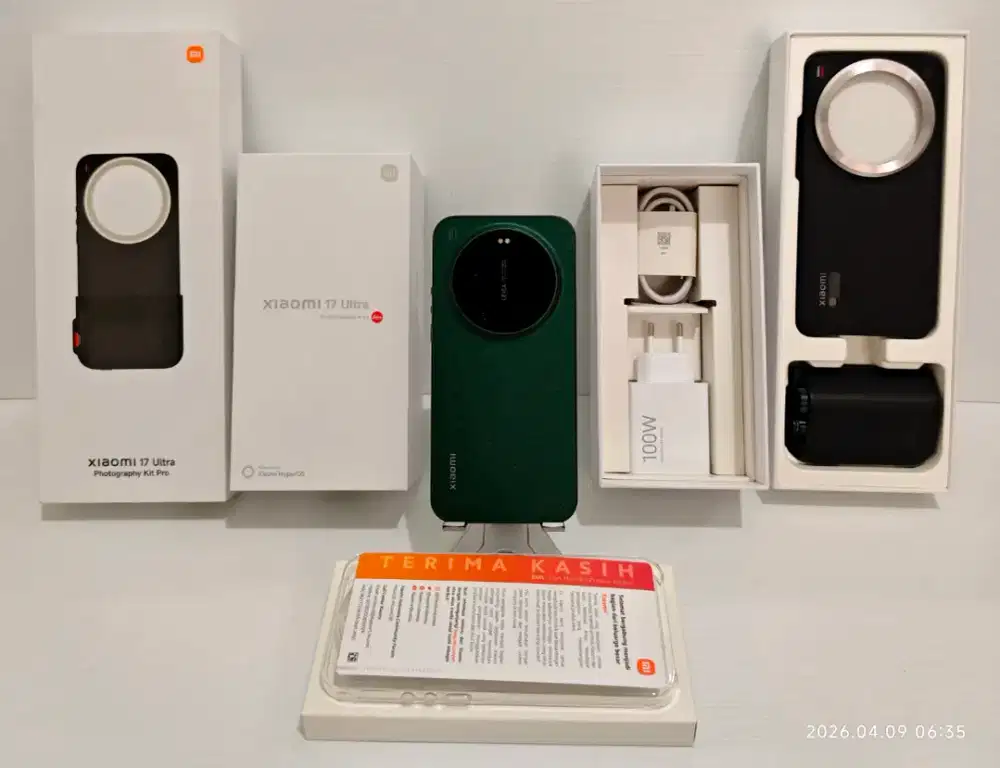 Xiaomi 17 Ultra 5G 16/1 Tb Likenew 100% Full Kitt biaa TT/BT yah..