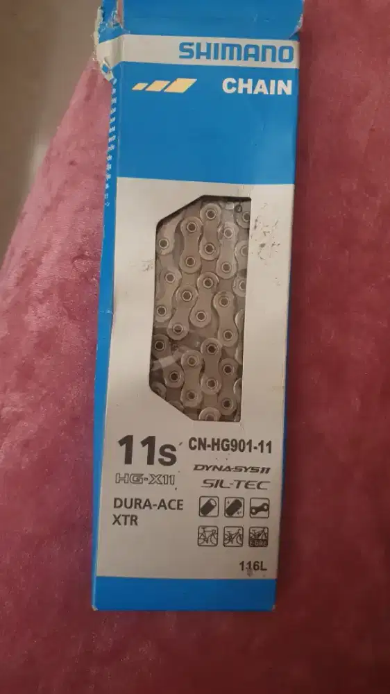 SHINAMO CHAIN 11S DURA ACE /RANTAI ROAD BIKE