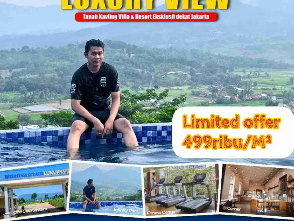 JUAL CEPAT TANAH KAVLING  NUANSA ALAM LUXURY VIEW BOGOR TIMUR