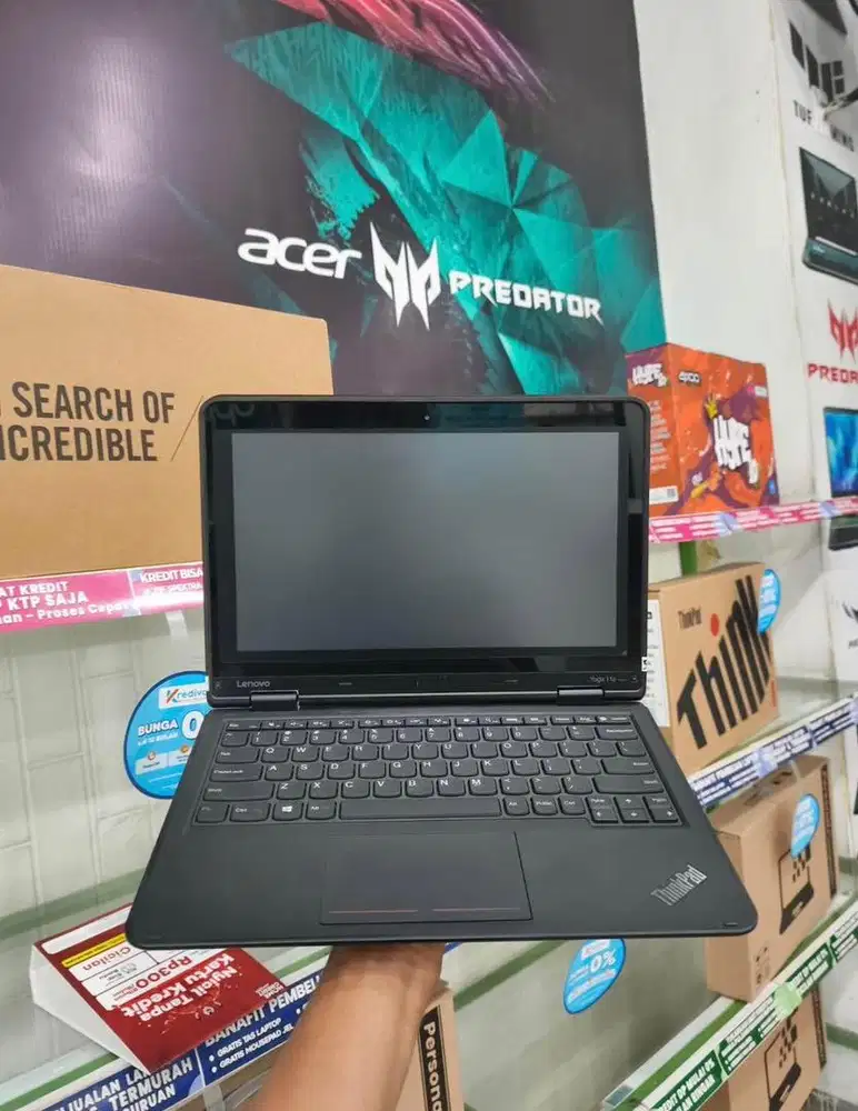 PROMO MURAH LAPTOP LAYAR SENTUH FLIP | LENOVO YOGA 11E SIAP PAKAI