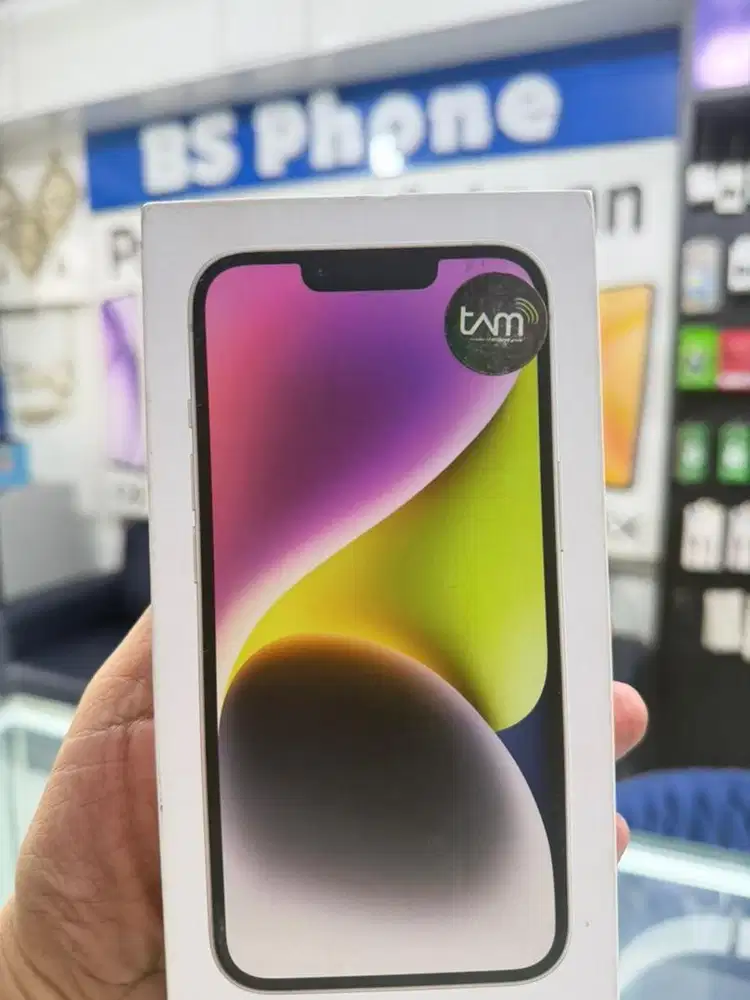 Baru...iPhone 14 128GB Garansi iBox Warna Putih