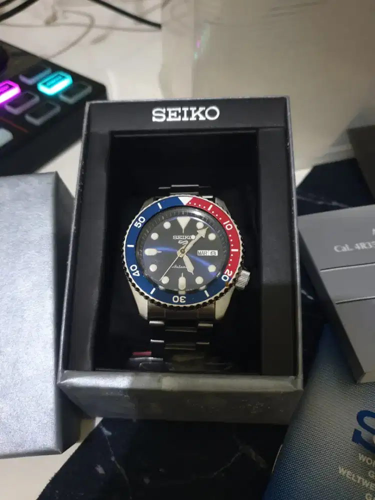Jam seiko 5 pepsi SRPD53K1 Automatic Original