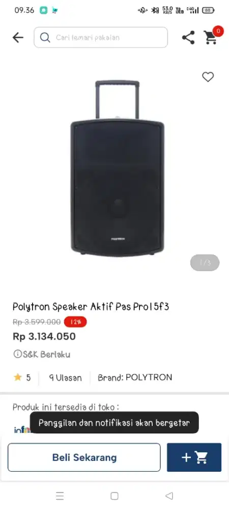 Promo speaker polytron