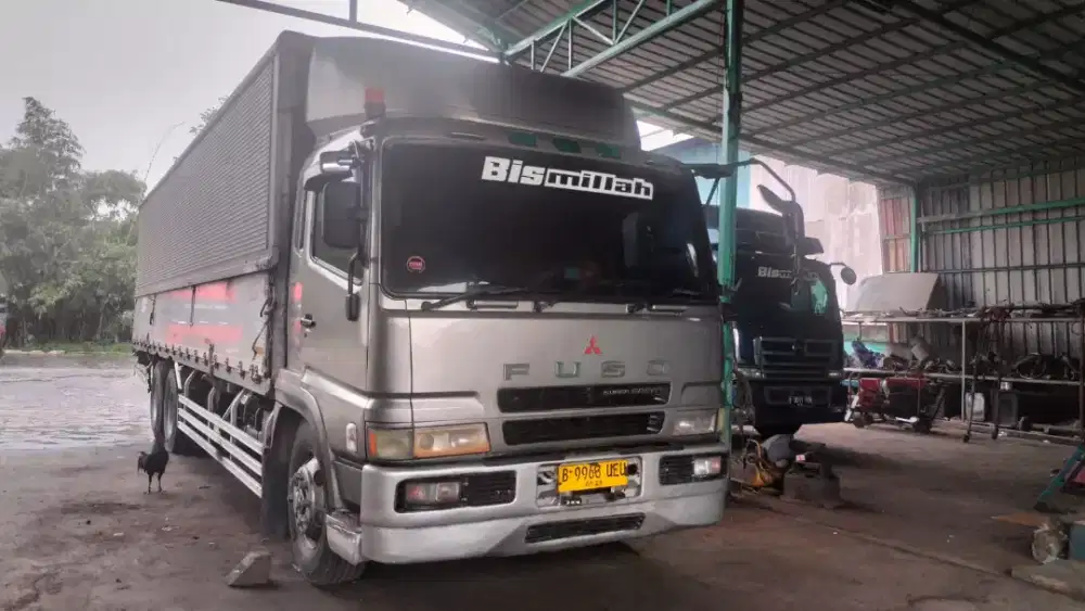 Wingbox long 9,5m cocok bawa barang Supergreat 6D24 2008 Fu-so