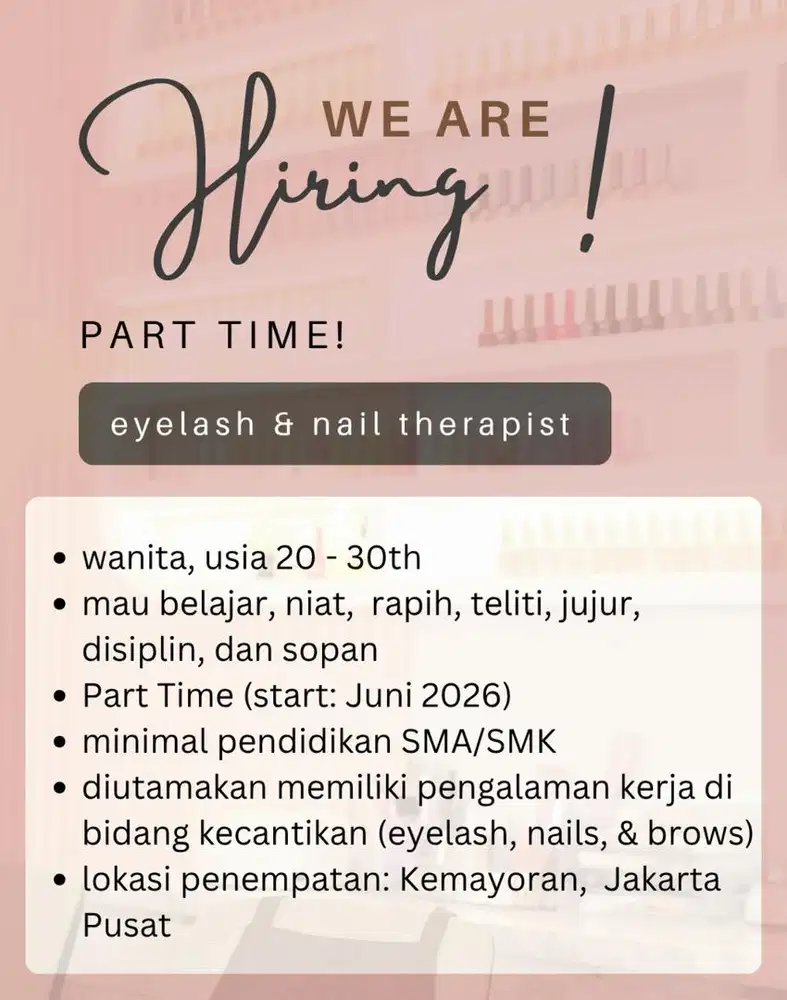 LOKER PART TIME NAIL ART