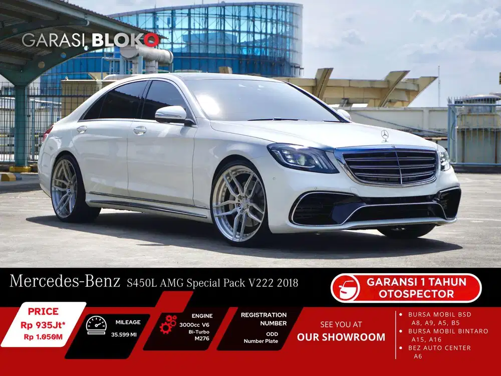 Mercedes-Benz S450L AMG Special Packages 2018