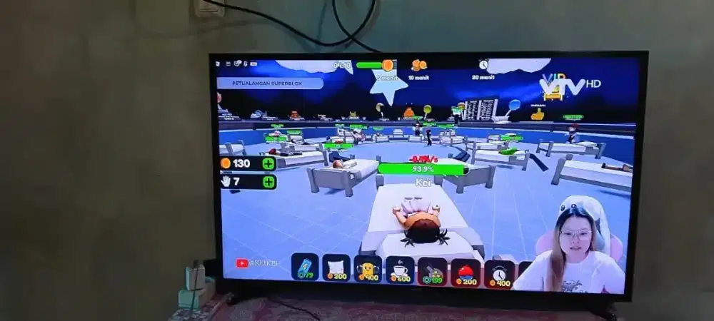 Led samsung 43in smat digital mulus no minus tv remot aja mulus