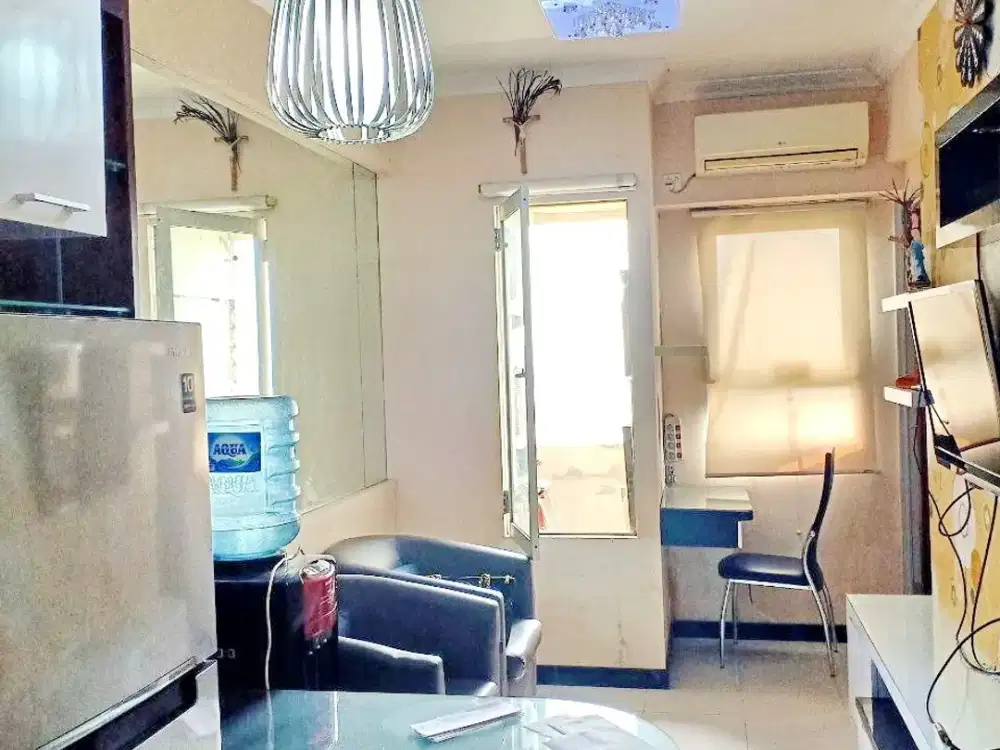 Disewakan Apartemen Puncak Kertajaya Tower A 2BR Full Furnished Sukolilo, Surabaya Dekat ITS, UNAIR, Hang Tuah.