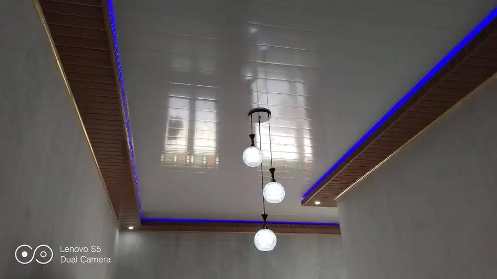 Plafon pvc untuk rumah model drop satu. kebumen