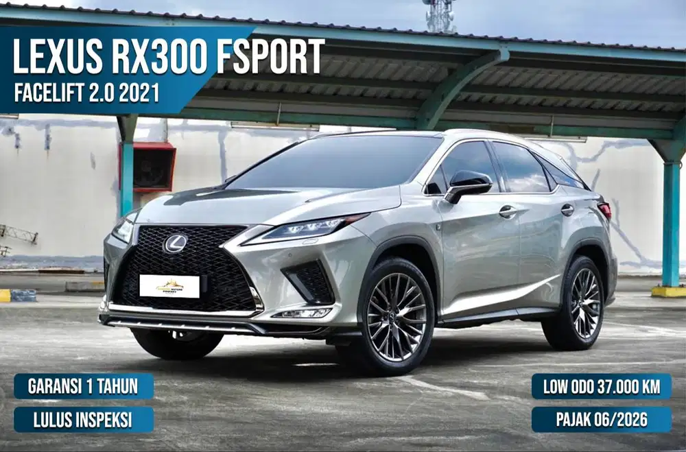AVAILABLE UNIT   Lexus RX300 F Sport Facelift 2021
