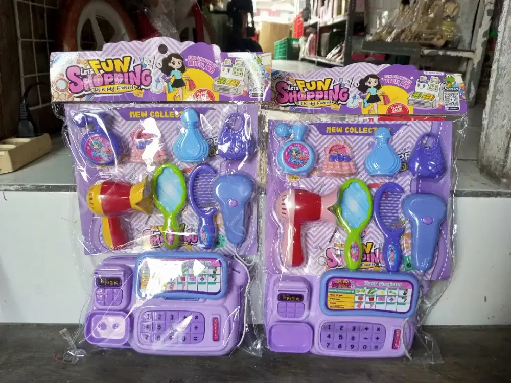 mainan anak kasir set
