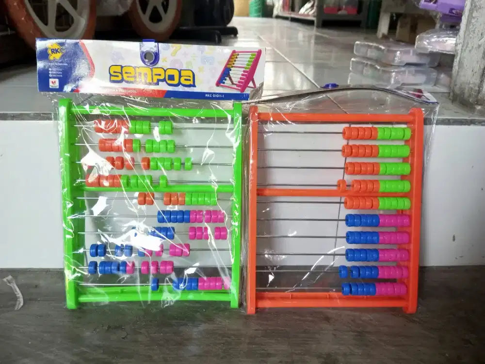 mainan anak sempoa alat hitung